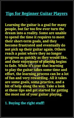 Guitar Master android App screenshot 0