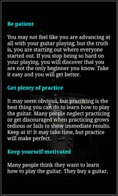 Guitar Master android App screenshot 8